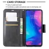 Custodie in pelle di pecora per Xiaomi Mi POCO X3 Note 10 Pro CC9 5 6 6A 7 7A 8 8A 9Pro Custodia a portafoglio con supporto a vibrazione