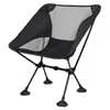 Akcesoria rybackie -Krzesła do oddychania z siatki z anty -sykingiem szerokie stopy kompaktowe składane plecak na piknik na obozie na świeżym powietrzu