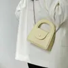 Komestic torebka Przenośna sprzęgło śmietanka żółta torba do przechowywania torby