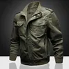 Chaquetas de hombre Otoño Verano chaqueta de bombardero táctico para hombre ropa militar para hombre ejército de carga deportes al aire libre Casual masculino Delgado piloto CoatsMen