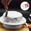 Baking & Pastry Tools Stainless Steel Smoother Scraper Palette Knife Set Of 3, Cakes / Icing Sugarcraft Fondant - Cake Decoration Kitchen