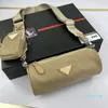 2022 Luxus-Designer-Nylontaschen mit Buchstaben Großhandel Leinwand Hobo Umhängetasche Dame Tote Ketten Handtaschen Messenger Bags 3 Stück Münzgeldbörse SSS