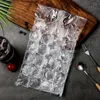 Sublimation 10pcs/pack Ice Tools Cube Molds Disposable Self-sealing Ices Cubes Bags Transparent DIY Quick Freezing Ice Making Mold Bag Kitchen Gadgets