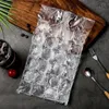 Sublimatie 10 stks / pak Ice Tools Cube Mallen Wegwerp Zelfsluitende Ices Kubussen Tassen Transparante DIY Snel vriesijs maken Melkschimmel Bag Keuken Gadgets