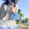 Borsa da sera Perline di cristallo colorate brillanti Borse a tracolla Donna Nuova borsa a mano con pochette piccola Borsa da spiaggia trasparente per le vacanze 20220607