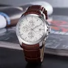 Высококачественные модные роскошные мужские часы Top To Top Ten Brand Swiss Designer Quartz Watch Run Second