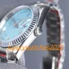 17 Styles Classic Mens Watch Roman Dial 41mm Automatic Mechanical Fluted Bezel Stainless Steel Case Watchband Sapphire Crystal Glass Mens Wristwatch