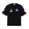 2024 männer Und Frauen T Shirt Casual T-shirts Rakete T Astronauten Shirts USA Flagge Baleciaga Top Schwarz Bb Paris space Shuttle Tn