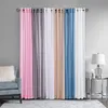 Curtain & Drapes Multi Color Simple Tulle Curtains For Living Room Bedroom Kitchen Divider White Yellow Blue Pink Sheer Voile
