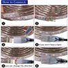 LED Strip Lights Control RGB AC 220V SMD 5050 60 LEDSM مقاوم للماء شرائح ضوء الإضاءة تغيير الإضاءة للمنزل IND1275510