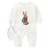 Ensembles de vêtements Culbutomind Baby Body Girl Romper Happy Easter Day Born Boy Clothes