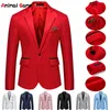 Hommes Slim Fit bureau Blazer hommes veste robe de mariée décontracté affaires mâle costume manteaux élégant costume homme vestes pour hommes 'tops 220801