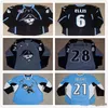 Nik1 Custom Milwaukee Admirals Hockey Jersey 21 Beck 31 Mark Dekanich 6 Ryan Ellis 28 Janne Niskala 13 Cory Conacher Premier Прошитая вышивка