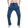 Hoge kwaliteit zachte heren pyjama zomer modale katoenen lounge broek bodembroekjes zak slaap voor mannelijke casual huis broek 201109