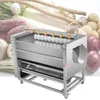 Stor kommersiell potatisskalningsmaskin hårrulle rengöring maskin söt rädisor multifunktionell potatisskalare