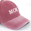 100% cotone lavato ricamo MOM DAD cappello berretto da baseball moda in difficoltà uomo donna coppia cappello panama snapback