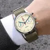 Zegarek 42 mm 40 mm 38 mm Seagull 1963 zegarki mężczyzn skórzany pasek mechaniczny Chronograf Orologi Meccanici Luminous RetrowristWatches