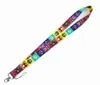 10pcs/Los Cartoon Game Lanyard für Schlüssel Lustige ID -Abzeichenhalterhalter mit Telefon Hangseilen Geschenk