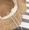 ワイドブリムハットJTVOVORUNMEIFA 2022 100％RAFFIA BOW SUN HAT FLOPPY SUMMER FOR WOMEL BEACH PANAMA STRAW DOME BACKET SHADE EGER22