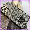 Cell Phone Cases Street Fashion Cell Phone Case Luxury Designer Iphone Cases For Women With Full Diamonds Fitted For Iphone 15 14 Plus 12 13 Pro Max D228104F 91QQ