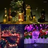 Saiten LED Leuchten Sade Silber Draht Girland Home Weihnachten Hochzeitsfeier Dekoration Jahr dekoriert