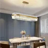 Lâmpadas pendentes de luxo moderno redondo de ouro liderado por cristal lustre nórdico quarto quarto pendurado simples jantar iluminandopenda