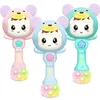 Baby Music Rattle Tentether Toy Girl For Child 012 Education Mobile Cot Kids Bed Born Stroller Crib Infant Pacifier Weep Tear 220531