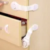 10pcs/Lot Drawer Door Cabinet Cupboard Toilet Safety Locks Baby Kids Care Plastic Straps self adhesive cabinet liners