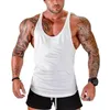 Summer Casual Fashion Cotton Sleeveless Tank Top Men Fitness Muscle Shirt S Singlet Bodybuilding Workout Gym Vest Fitness 220624