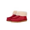 Venda quente Aus clássico Beckham Mulheres Homem Botas de Neve Soft Soft Sheepskin Fur Manter Botas Moras Top Quality com U Tag Card Dustbag