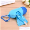 Cute Pet Supplies Dog Poop Bag Scoop Leash Dispenser With Hook Mini Boxes Drop Delivery 2021 Other Home Garden 9Zayh