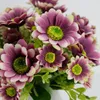 Decoratieve bloemen Kranaten Mooie zonnebloemen Bouquet Silk Gerbera Daisy Hoogwaardige kunstmatige bloem Home Garden Party Kerst Weddi