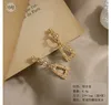 Clip-on Vis Retour Design Coréen Élégant Perle Simulé Strass Clip Sur Boucles D'oreilles Non Percé Oreille Clips Pour Femmes Bijoux En GrosClip