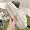Pantofole europee di design da donna taglia 35-40 scivoli piatti con fondo spesso TPU EVA cuscino comfort sandali da donna scarpe a bolle pantofole con tacco alto