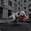 Real Inflatable Velociraptor Jurassic Park Dinosaur Model Tyrannosaurus Rex 3m Air Blow Up Raptor For Theme Park And Museum Decoration