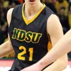 College Basketball Wears Custom Ncaa North Dakota State Bison NDSU Basketball Jersey Rocky Kreuser Sam Griesel Grant Nelson Tyree Eady Maleeck Harden-Hayes Dezmon