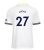 18 19 20 21 22 23 24 KANE SON MADDISON maglie da calcio 2018 2019 SPURS HOJBJERG colorato Away 2023 2024 LUCAS DELE Terzo terzo Tottenham Maglia da calcio kit BRYAN top viola