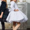 Paljett Guldflickor Pageant Dress Ball -klänning Lång turkos Organza Crystals Ruffled Flower Girls Birthday Party Dresses For Junior