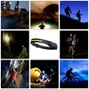 Headlamps COB LED Headlamp Sensor Headlight With 1200mAh Battery USB Rechargeable Head Lamp Torch 5 Lighting Modes Work Light