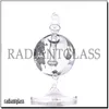 Кальяны World Globe Перколятор для душа Стеклянный бонг 7,28 дюйма Маленький водный бонг Dab Rig с чашей 14 мм для курения