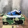 Sk8 Bapestas Ayakkabı Erkek Kadın Rahat Ayakkabılar Tasarımcı Sneakers ABC Camo Yıldız Beyaz Yeşil Kırmızı Siyah 8NR8 Vcp