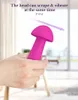 NXY Vibrators New Arrival Waterproof Super Shock Silicone Heating Mushroom Vibrating Av Wand Massage Women Masturbation Sex Toy Vibrator 0411