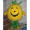 Hallowee Pumpkin Mascot Costume Cartoon Anime Theme Character Carnival Adult Unisex Dress Christmas Fancy Performance Party Dress