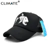 Climate Fishbone Trucker Cap Men Fishing Skeleton Fish Hiphop Baseball S Summer Fisher Man Mesh s for 220513