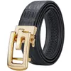 Toppsäljande herr automatiska spänne topplager Pure Cow Leather Belt High-End Fashion Young Pants Classic Luxury Belts