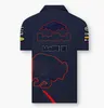 جديد F1 Lapel Polo Shirt 2022 T-Shirt T-Shirt نفس العرف