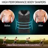 Body Shaper da uomo Gilet dimagrante da uomo Shaper Compressione toracica Camicie Collant fitness Addome Slim Canottiere da allenamento Shapewear Top per dimagrire