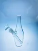 wholesale transparent beaker 3mm glass thickness hookah biao glass sake bottle water tube stick sugar ice 14mm bowl joint