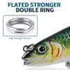 6 color 12.5cm 21.5g ABS Fishing Hook for Bass Trout Multi Jointed Swimbaits Slow Sinking Bionic Freshwater Saltwater Bass Lifelike Fishing Lures Kit K1611