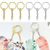 Porte-clés 180 Pack Porte-clés Anneaux Kit Anneau De 1 Pouce Avec Vis De Saut Épingles À Oeil Couleur Argent Et Or Pièces Métalliques Porte-clés Forb22